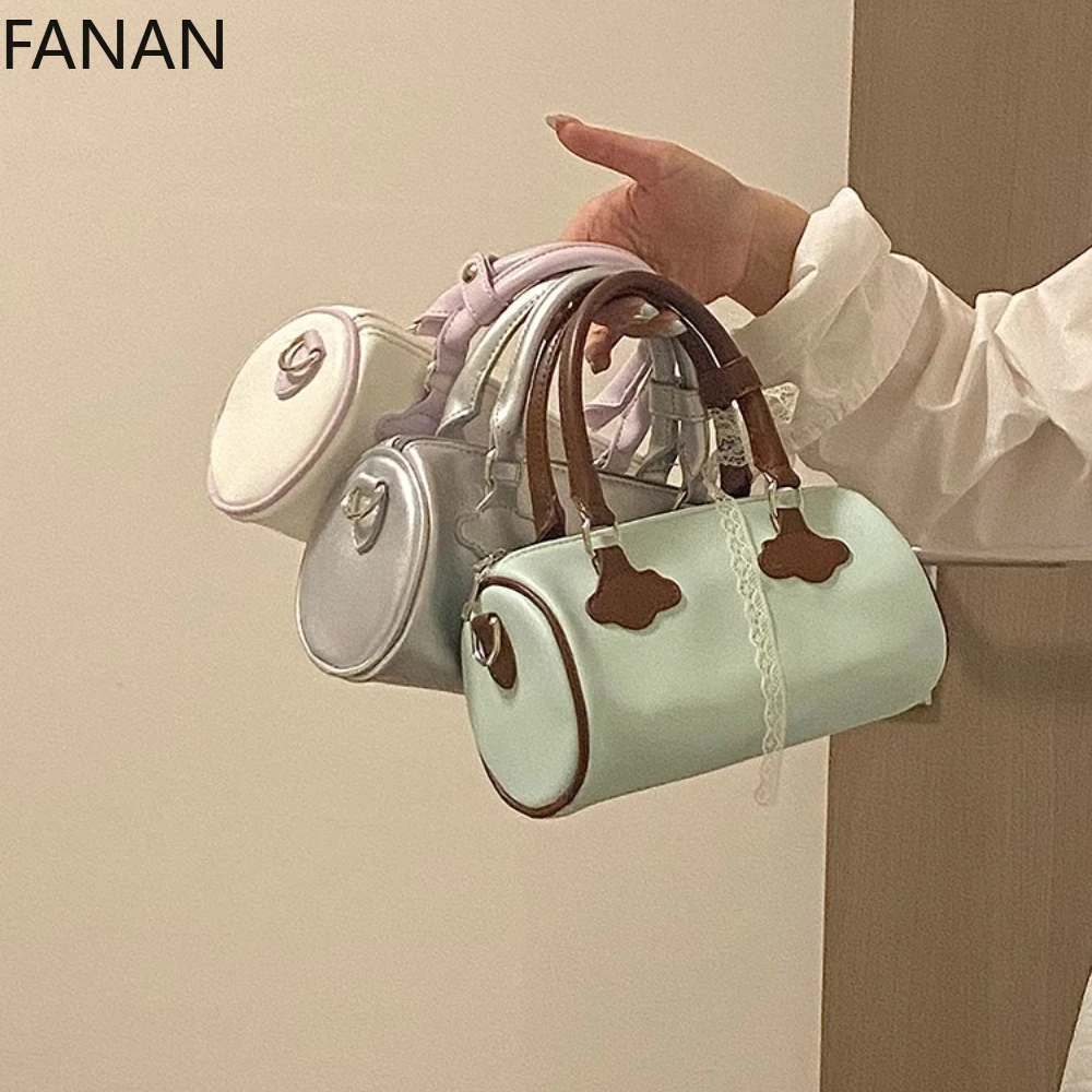 Japanese High School Girls Crossbody Bags Handbags Tote Women New Ita Bags Leather Shoulder Bag Bolso Casual Wallet Travel