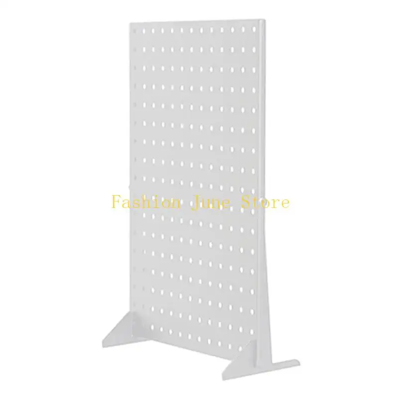 

N5KA Durable Metal Jewelry Exhibition Shelf Eye catching Display Stand Holder Rack