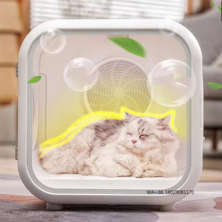 

Машинный вентилятор, большой умный интеллектуальный фен для кошек, коробка для маленьких собак, хит продаж, автоматический фен для домашних животных