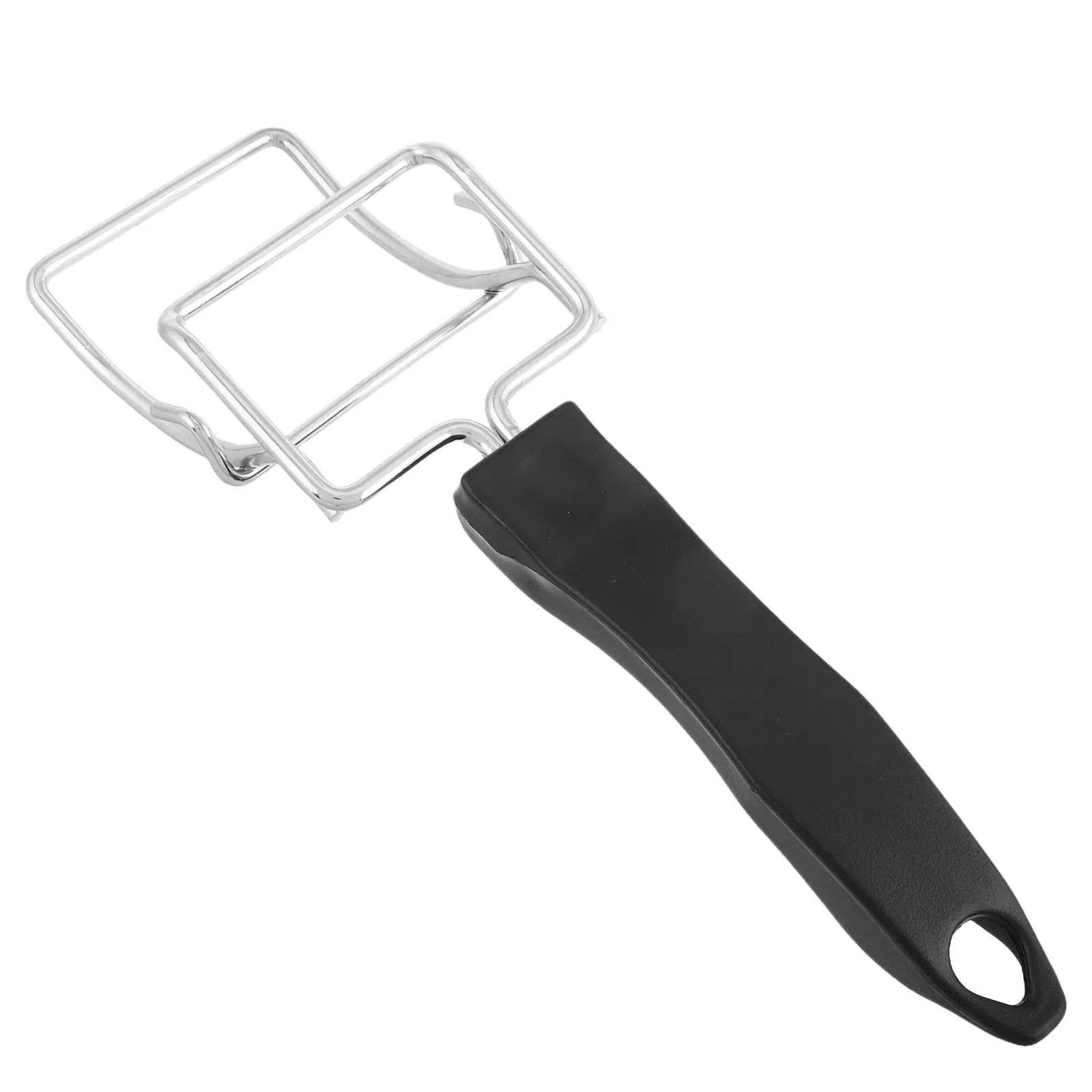 Chrome Dish Gripper – Heat-Resistant Oven & Microwave Plate Lifter for Hot Plates, Steamers, and Kitchen Use