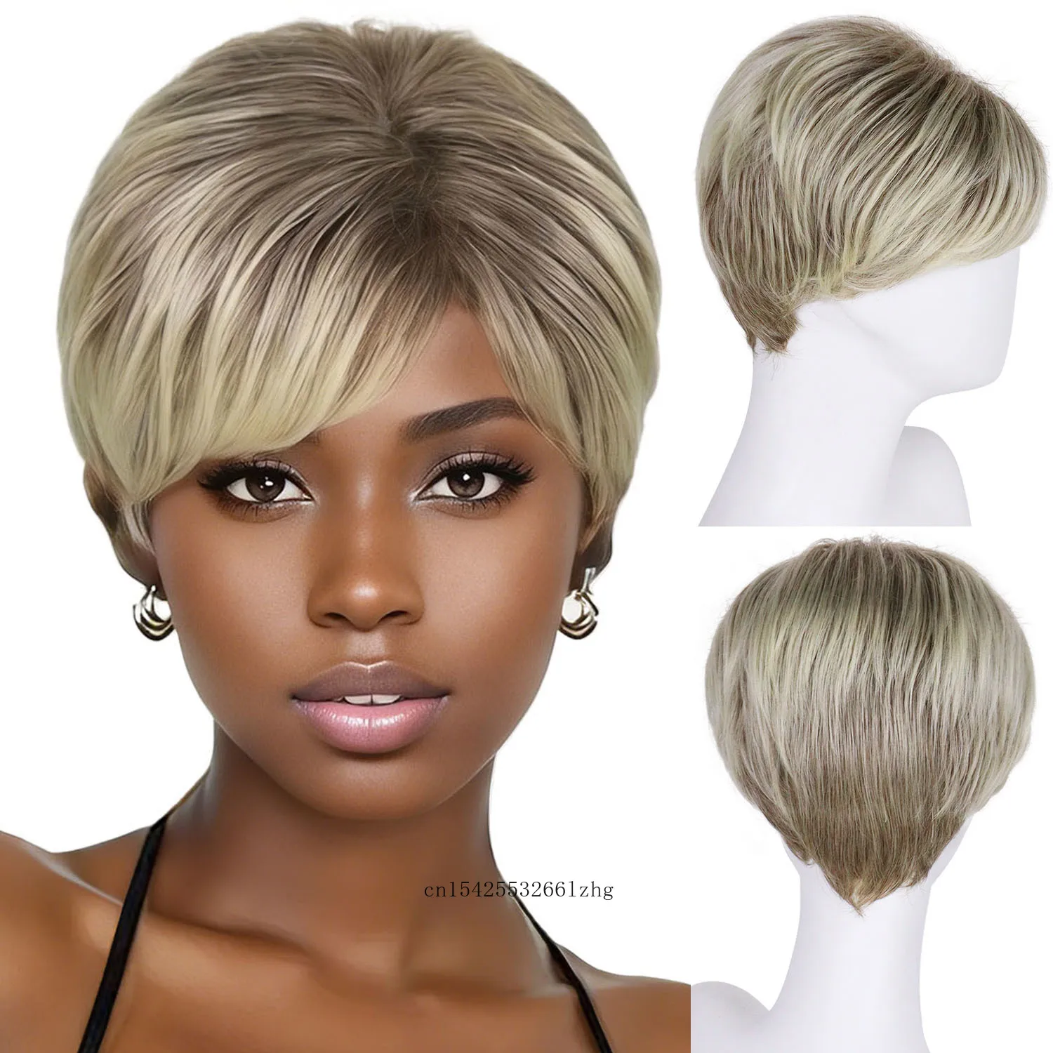 gnimegil-mixed-blonde-pixie-cut-wigs-for-black-women-synthetic-short-straight-wig-for-mother-daily-costume-party-heat-resistant
