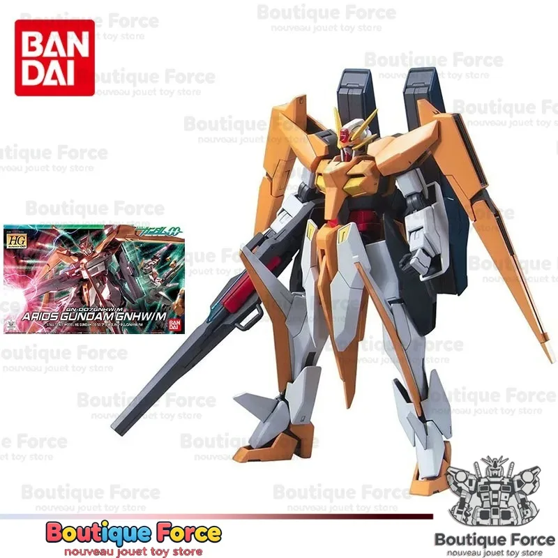 

Bandai Gundam Arios GN-007 Model Kit HG 1/144 GNHW/M Action Figure Toy Gunpla Anime Building Kit for Kids Collectors Official