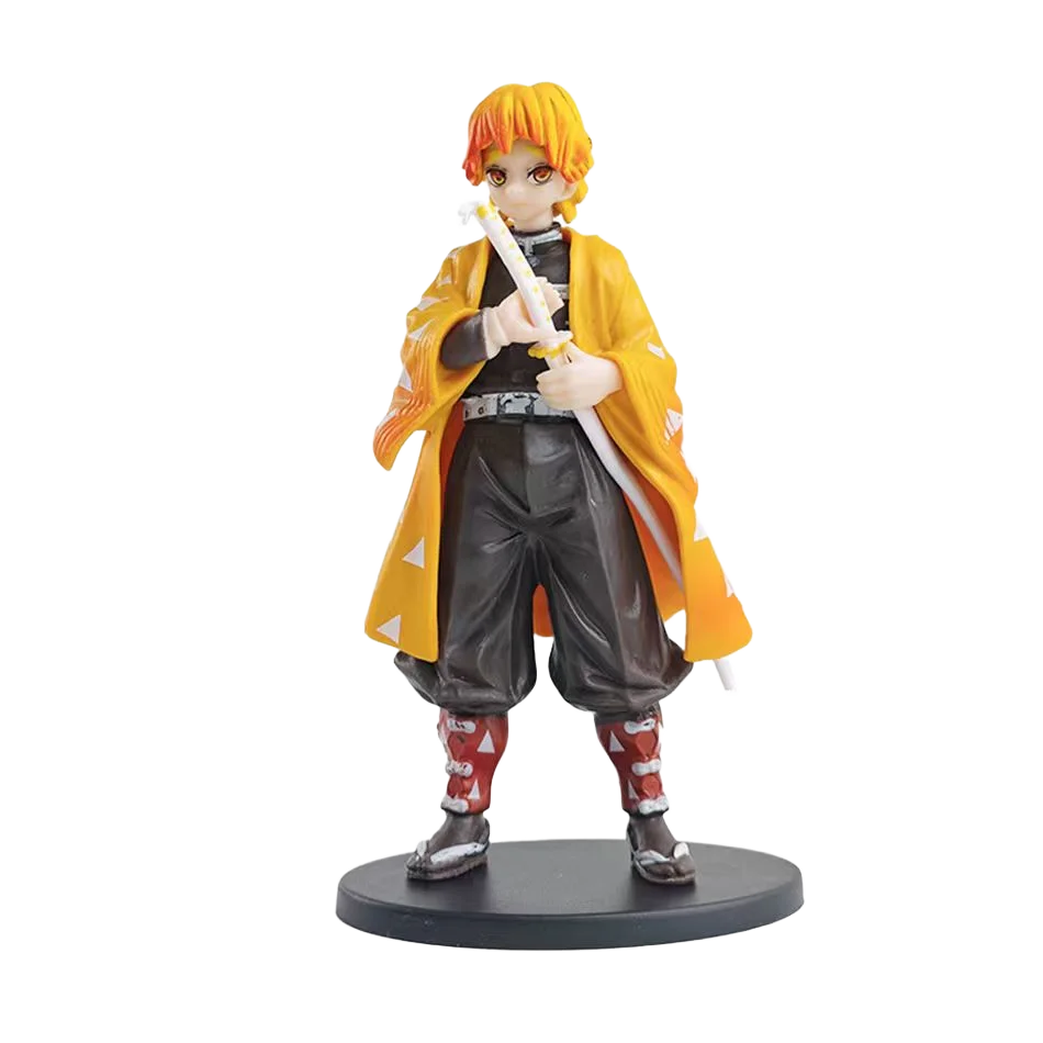 Anime Demon Slayer Demon Slayer: Kimetsu no Yaiba Figur Kamado Tanjiro Acchion Figur Azuma Zenitsu Nezuko Warrior PVC Modell und ys