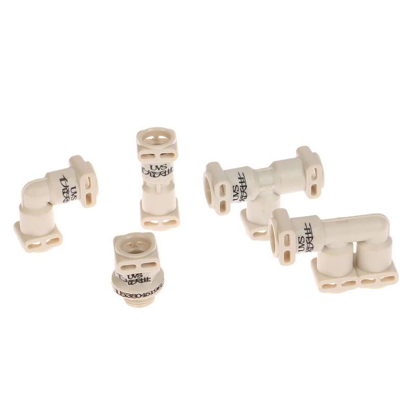 Connettore per macchina da caffè dritto L TF bidirezionale a tre vie per macchina da caffè completamente automatica, accessori per l'interfaccia