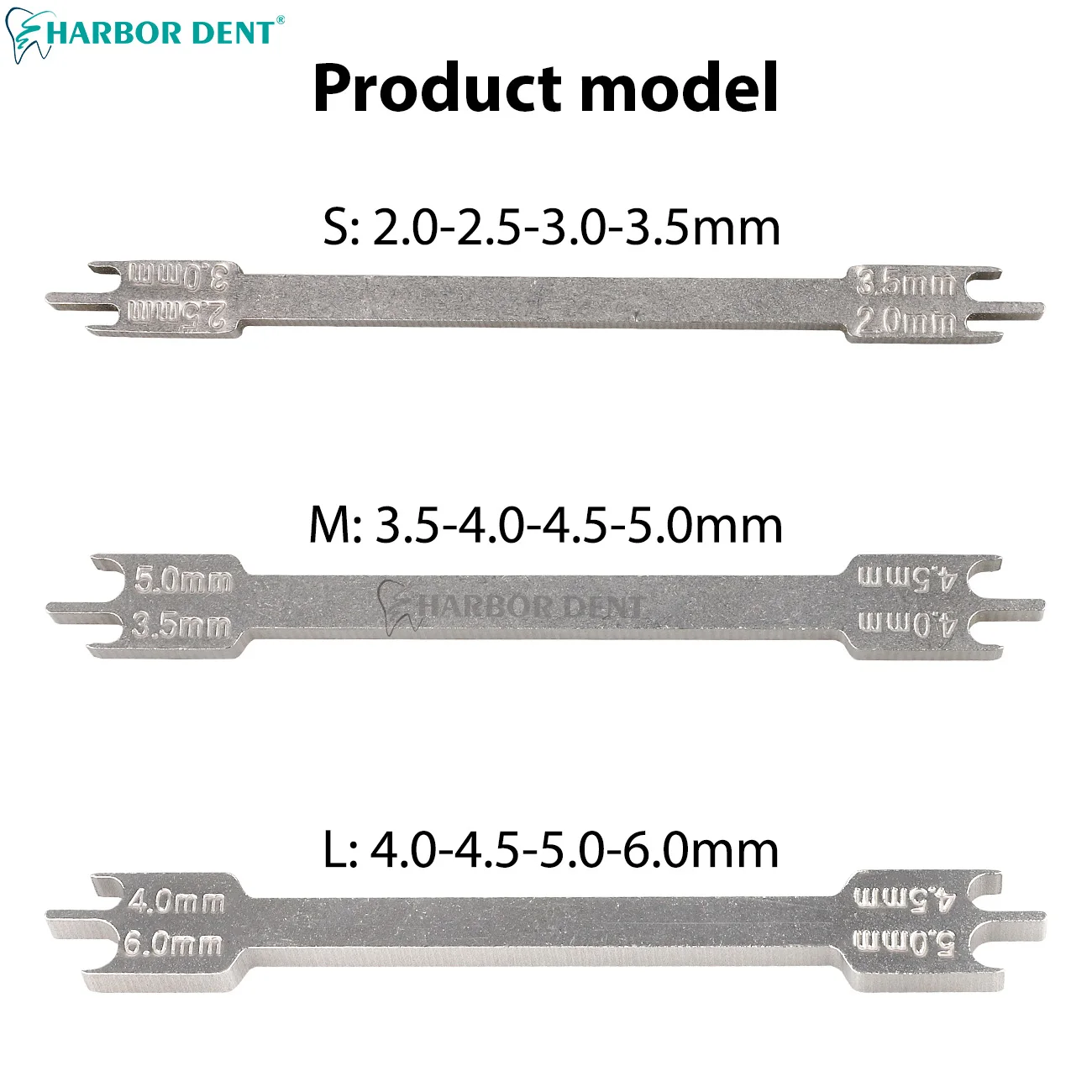 1PC Dental Bracket Gauge Locator Stainless Steel Orthodontic Bracket Positioner Dentistry Teeth Oral Care Tool