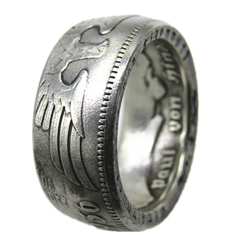 Germany Silver Coin Ring 5 MARK copper-nickel alloy Handmade In Sizes 7-12