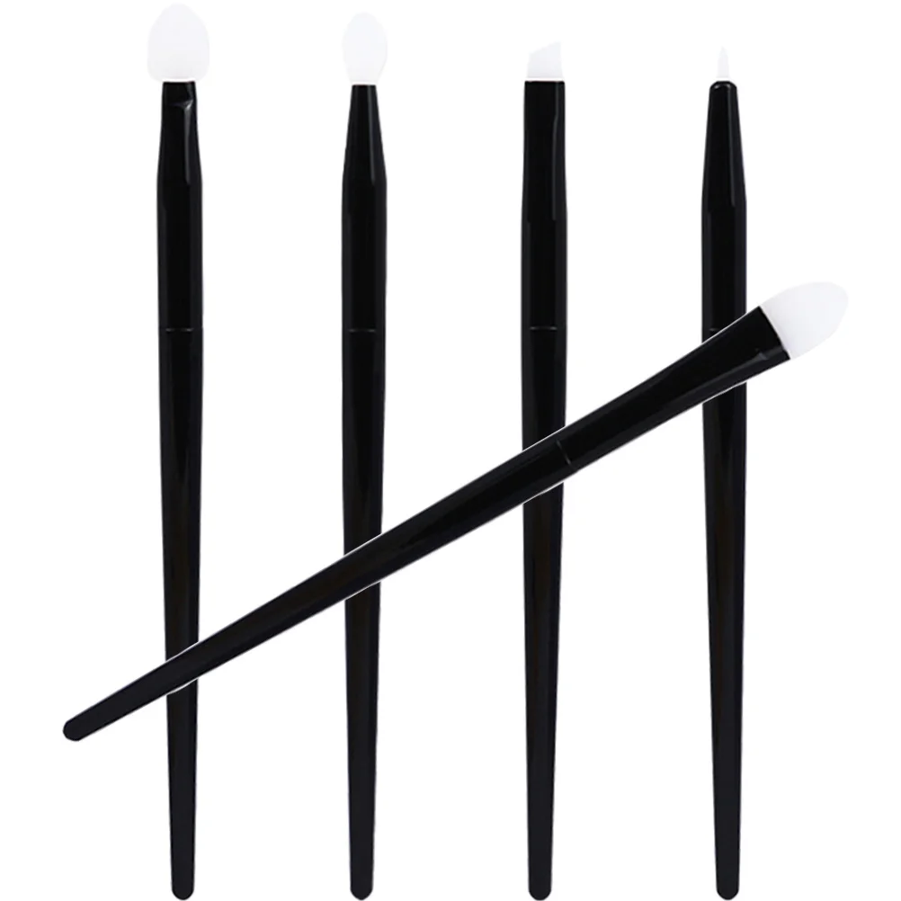 

1 set 1 Set Of Makeup Brush Set Silicone Lip Eyeshadow Applicator Travel Portable Tools For Women Blush Powder Eyebrow