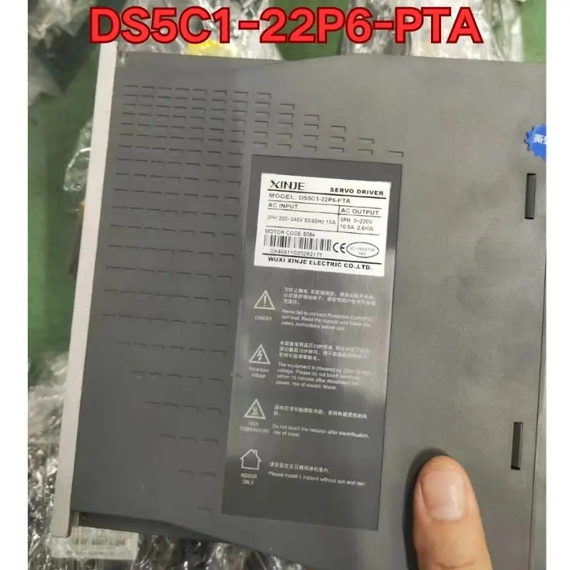 Second-hand DS5C1-22P6-PTA servo drive function test is normal The latest in November 2025