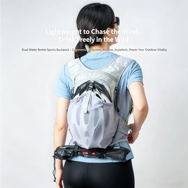 

Hot selling outdoor running backpack, waterproof hiking backpack, off-road travel bag, cycling water bag backpack