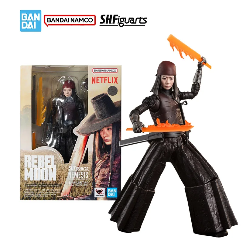 

Bandai Original Genuine Rebel Moon - Part One: A Child of Fire Model Kit SHF Nemesis Action Figure Collection Model Toys Gifts