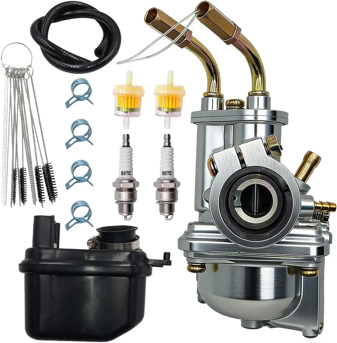 Carburetor with Air Filter Fit for Yamaha PW50 Y- Zinger YT60L YT60 carb