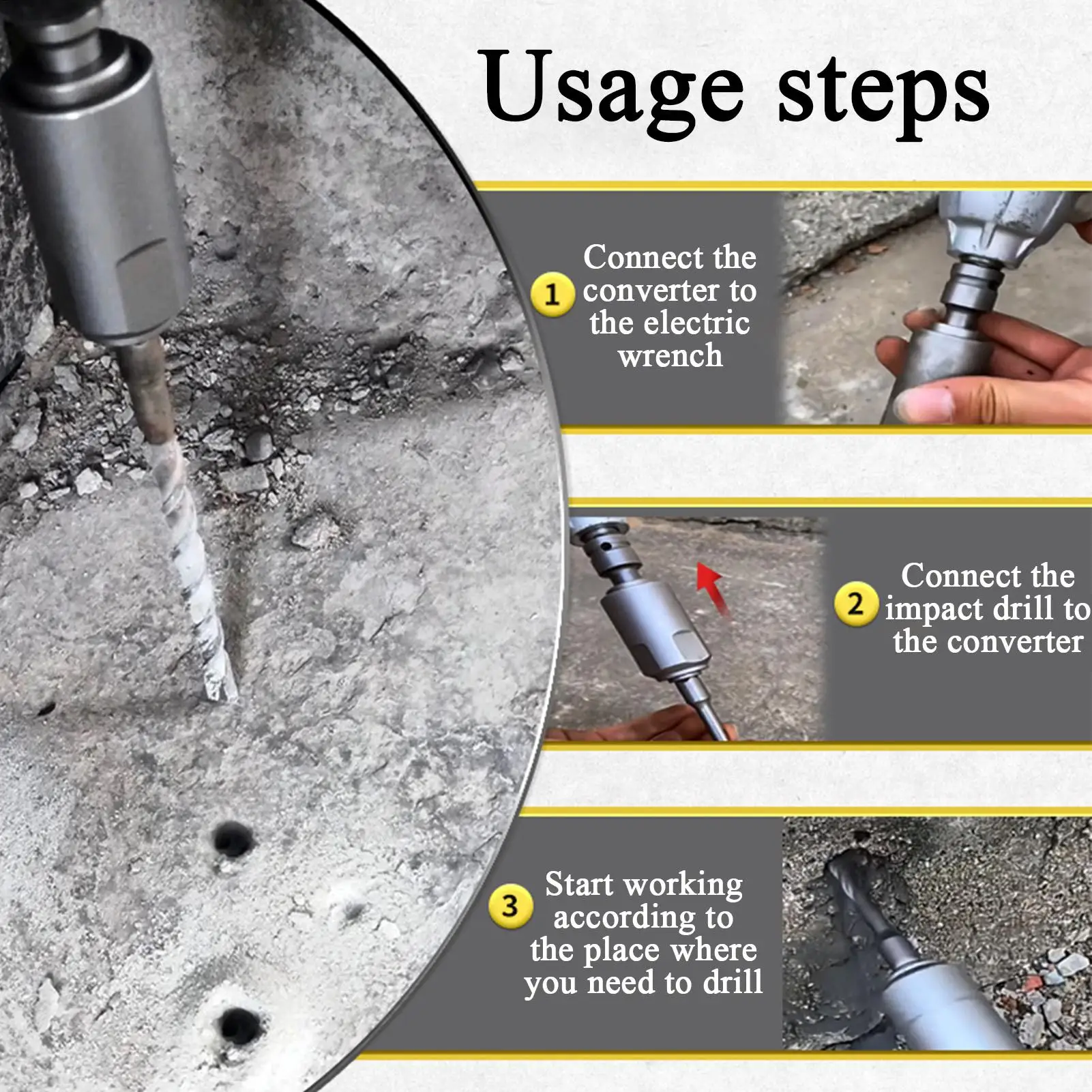 adattatore-per-trapano-a-percussione-3-pezzi-universale-accessori-digitali-per-trapano-avvitatore-a-batteria-per-taladro-destornillador