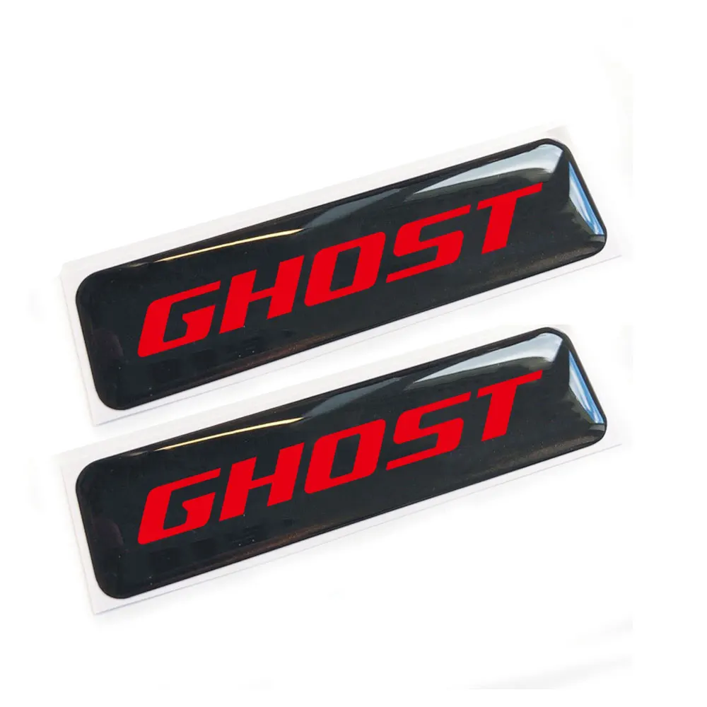 5pcs for ghost stickers bicycle bike MTB BDC BIKE 3D Gel Decal Sticker Badges