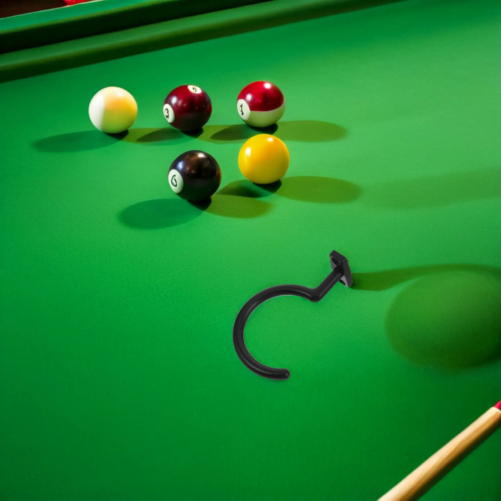 

Комплект из 2 крюков для бильярдного стола, износостойкий держатель для кия, органайзер для киев, крюк под стол, аксессуары для бильярда