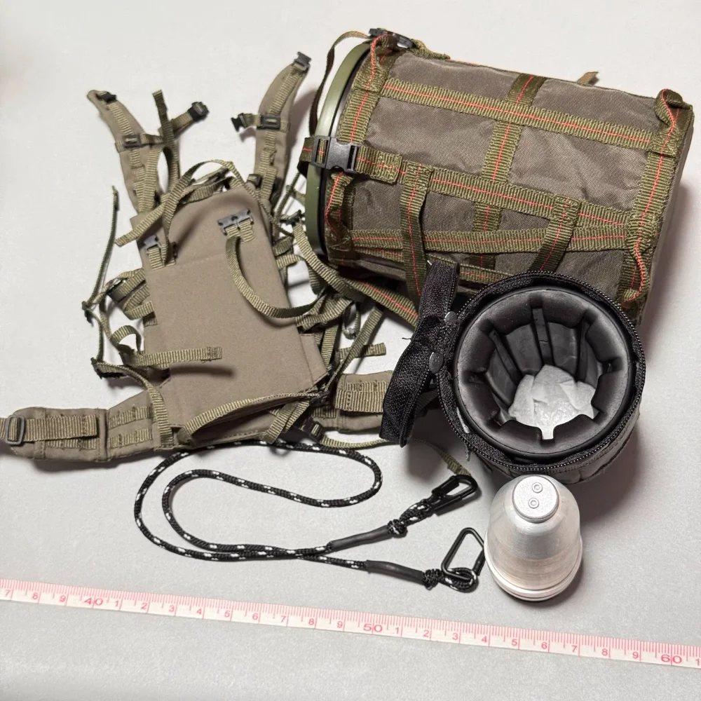 

ES SDS13R ZERT 1/6 Scale Soldier Nuclear Backpack Model for 12'' Action Figure