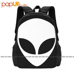 Alien Head Shirt Brand Backpack Large Capacity Travel Beach Bag Gym Tote Bag School Sport Bag