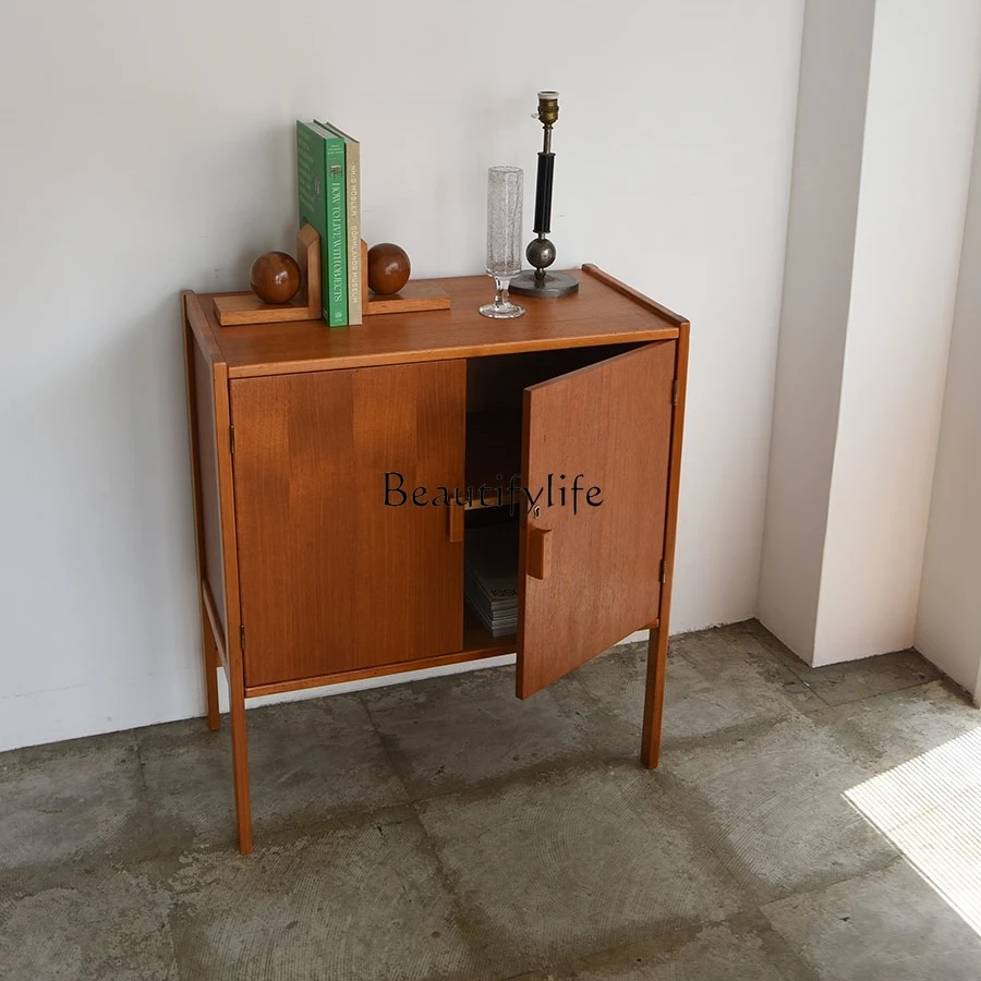 Antique Furniture Sideboard Cabinet Vintage Locker Cherrywood Furniture