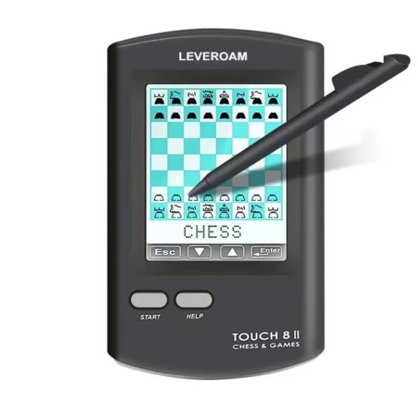 Handheld 8 in 1 Kids  Intelligent Chess Electronic Board Learning Chess Good Chess Partner