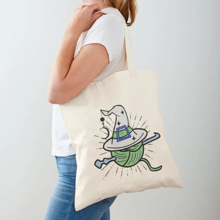 

Crochet Witch inverted Tote Bag shopping bag Portable shopping bag shoping Big women