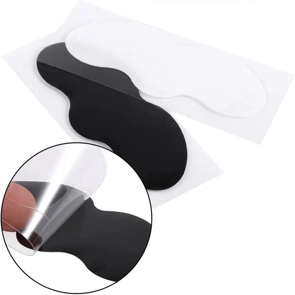 Autocollants pour points noirs au charbon de bambou, 20 pièces, soins de nettoyage en profondeur du nez, Film pour enlever les points noirs, absorbe l'huile, bâton pour le nez