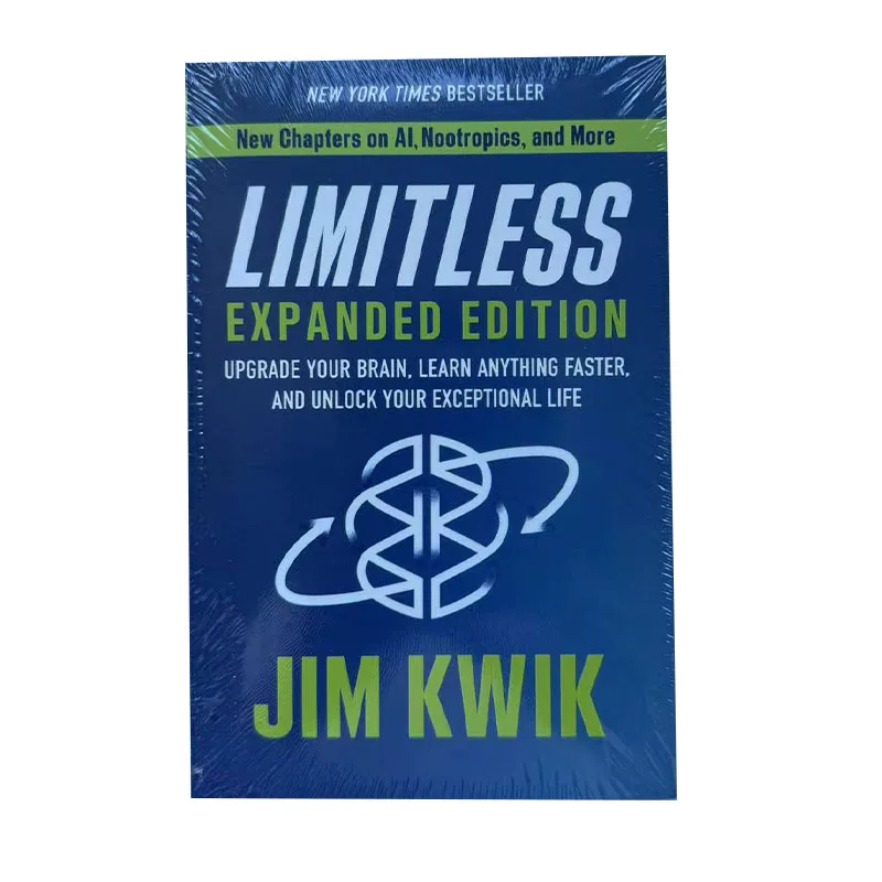 

Limitless Expanded Edition By Jim Kwik Upgrade Your Brain, Learn Anything Faster, and Unlock Your Exceptional Life Paperback