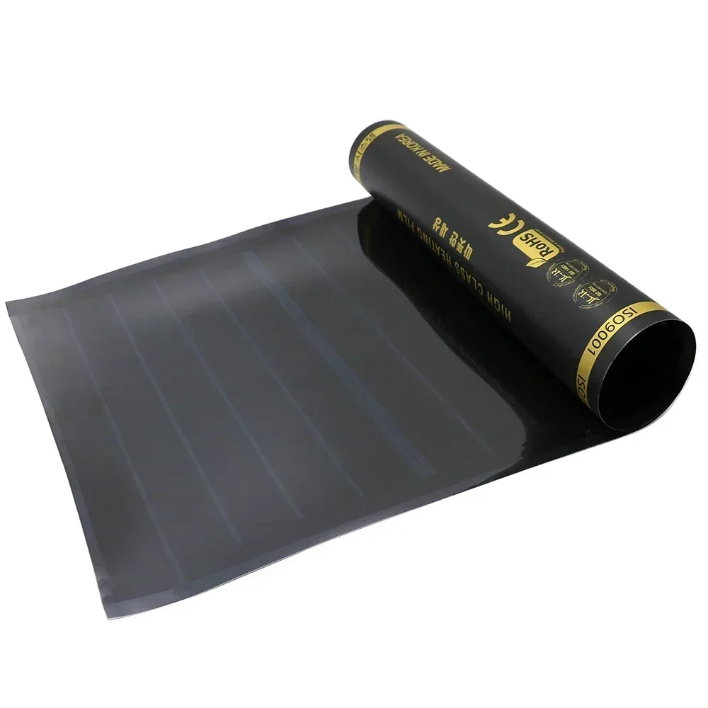 Minco Heat 50/80/100cm Width Infrared Heating Film Floor Warming Film Graphene PTC Heating Film Anti-overheat Infrared Film