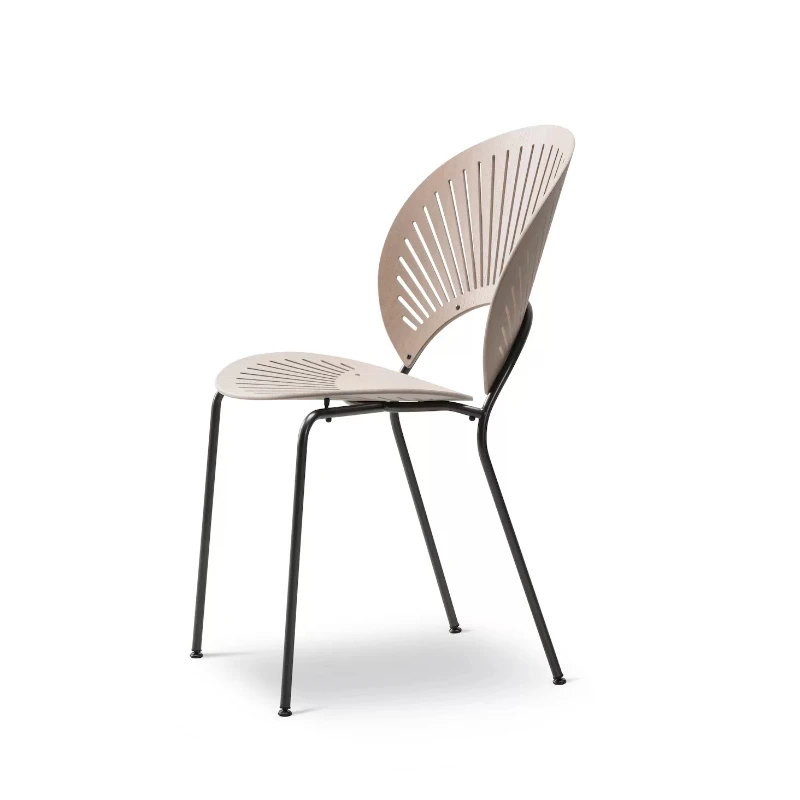 

Danish Dining Chair Shell Chair Log Dressing Peacock