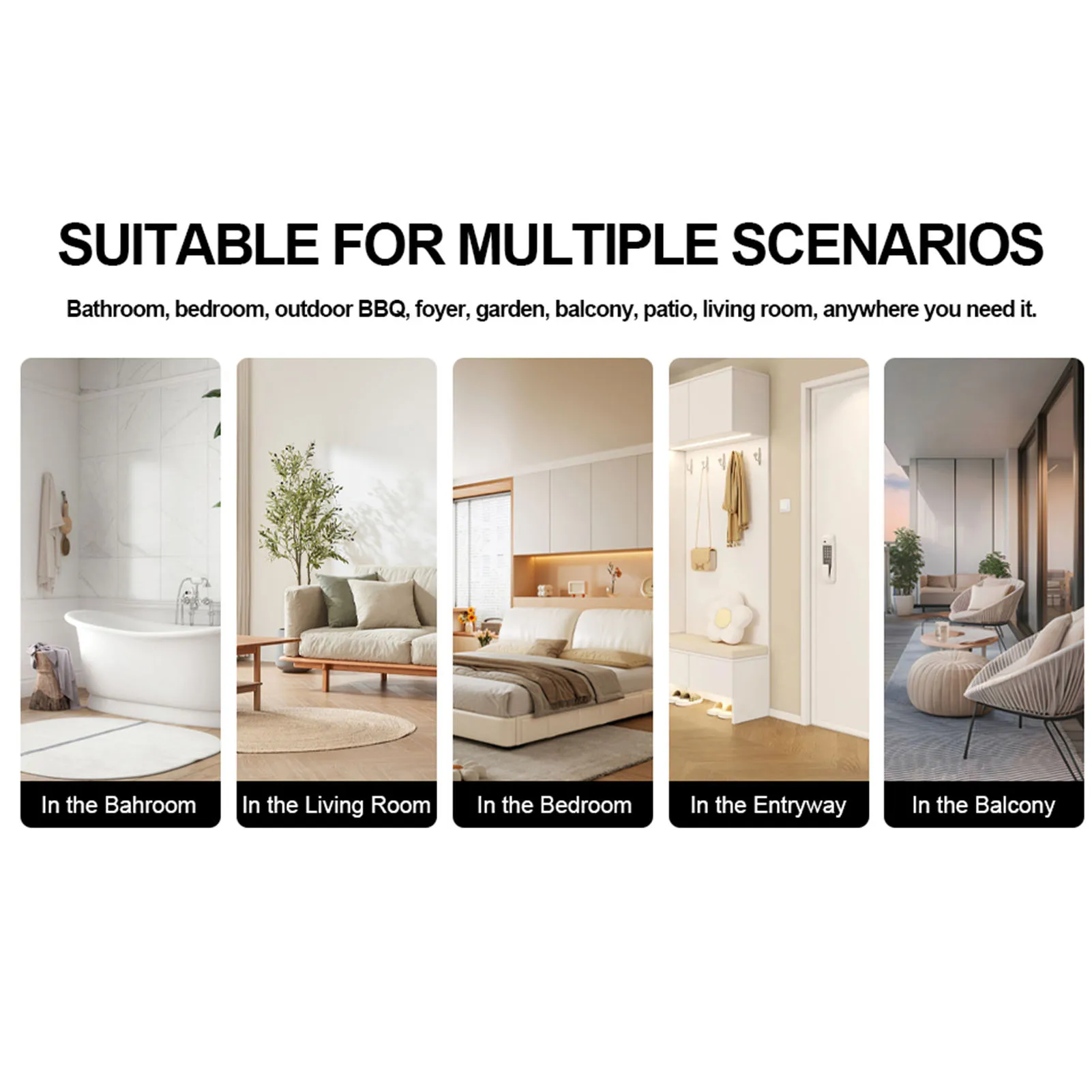 

Brown Bathroom Spa Shower Bench - Waterproof Wood Ergonomic Stool with Space-Saving Storage Shelf