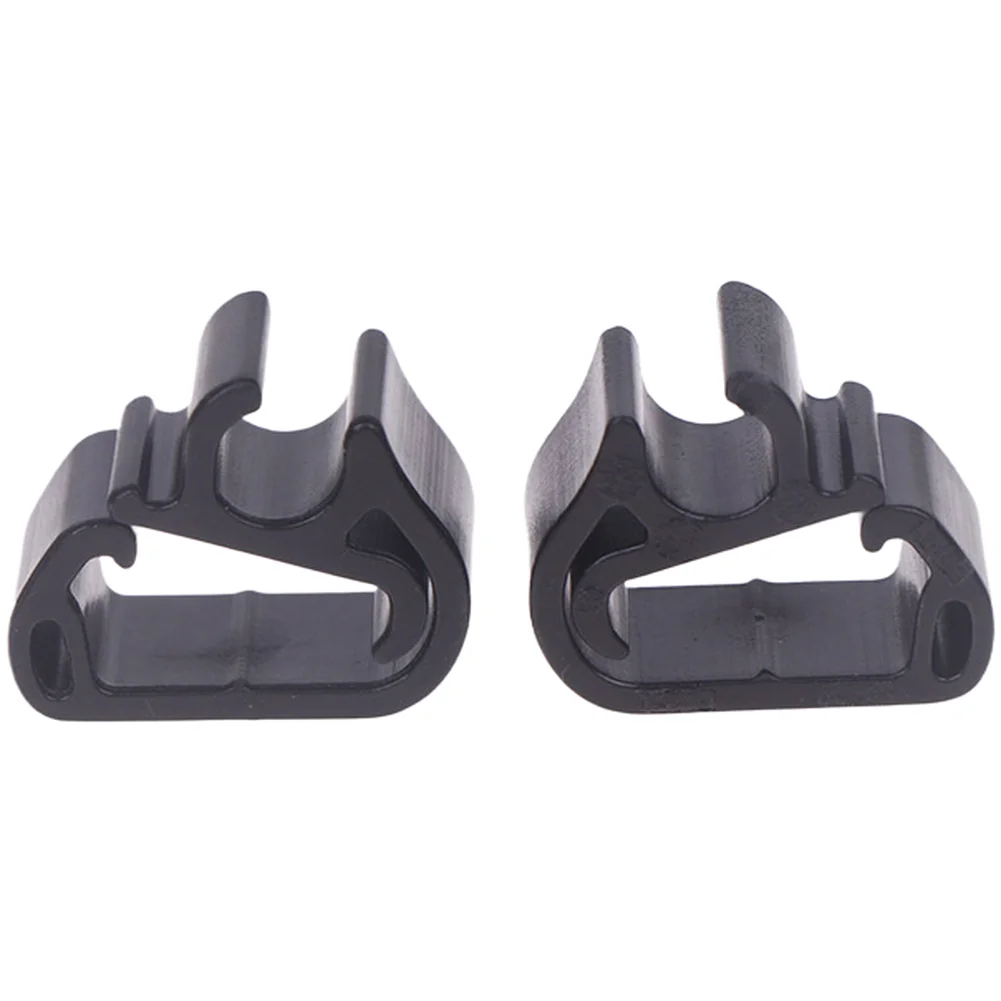 Car Windscreen Wiper Arm Spray Pipe Clip Holder Plastic Fastener 2PCS Compatible With Many Models 1.5cm/0.59in