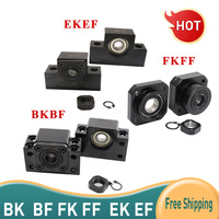 support unit  BK10 BF10 BK12 BF12 BK15 BF15 FK10 FF10 FK12 FF12 FK15 FF15 EK8 EK10 EF10 EK12 EF12 for ballscrew SFU1605 SFU1204