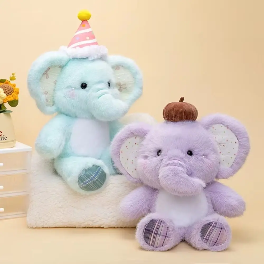 

Fluffy Elephant Plush Doll Collection Appease Cartoon Elephant Plush Toys Cute Cartoon Elephant Plush Toys Boys Girls