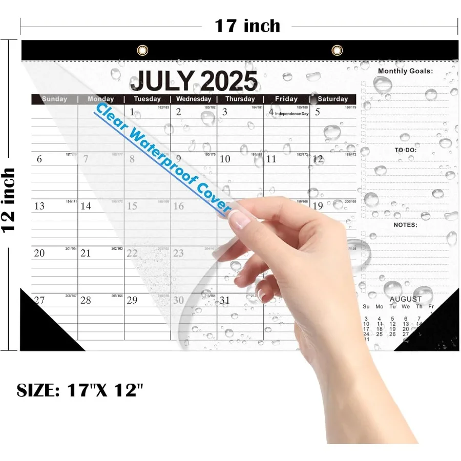 Календарь на 2026 год. Настольные календари на 20262027 Настенный календарь от 2026 до июня 202718 месяцев. Толстая бумага 17 × 12 дюймов для офиса Scho.