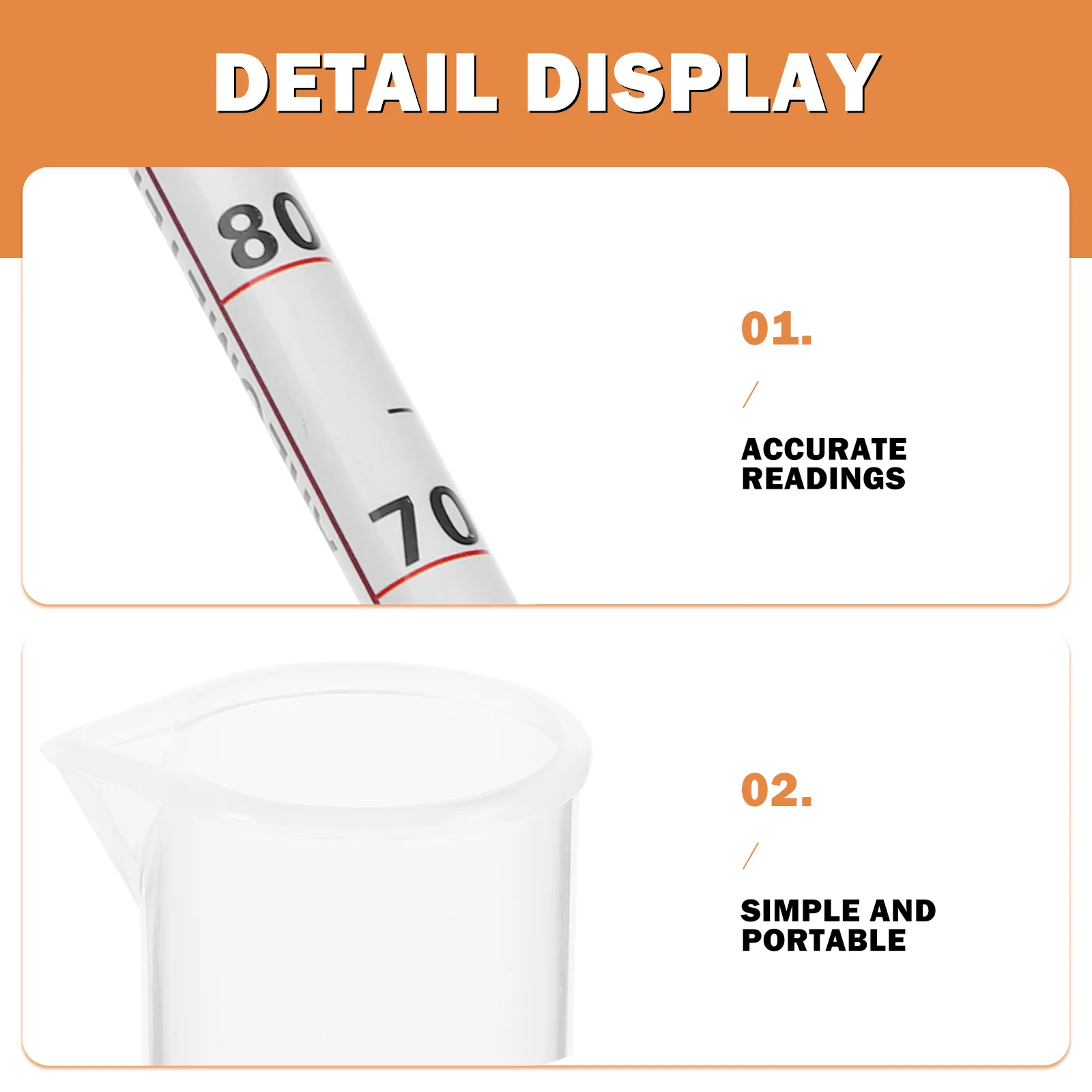 Alcohol Density Meter 0-100 Proof Specific Gravity Hydrometer Content Tester for Home Supplies