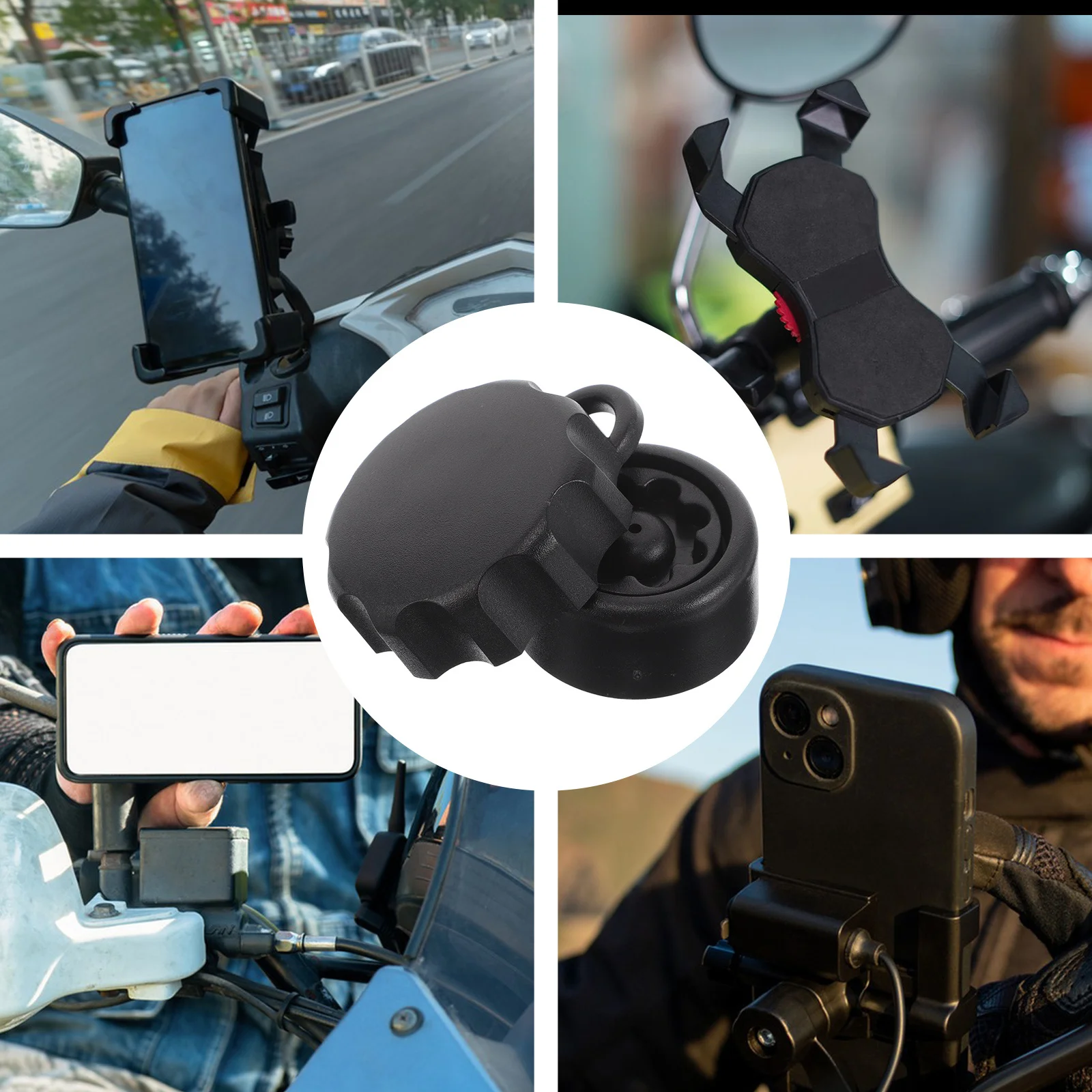 

Universal Anti Theft Phone Rack Security Key Knob Plastic Replacement Part for Motorcycle Bike Phone Stand Security Knob