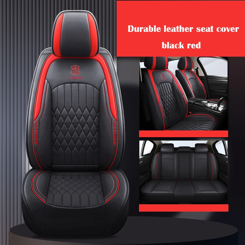 

Universal High Quality Car Leather Seat Cover For Toyota Corolla Chr Auris Wish Aygo Prius Avensis Camry 40 50 Auto Accessories