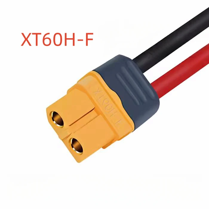 Amass XT60 Cable Connector Male Female XT60H Plug with Sheath Cover 14AWG 12AWG Silicon Wire for RC Lipo