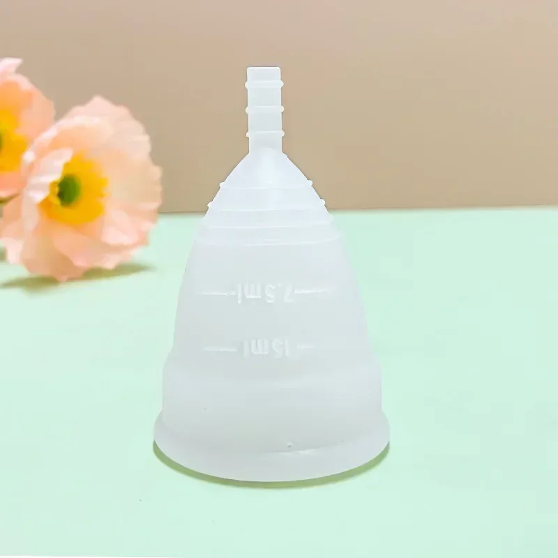 1pc Medical Grade Silicone Menstrual Cup Sterilizer Feminine Hygiene Menstrual Cup Sterilizing Menstrual Period Cup for Women