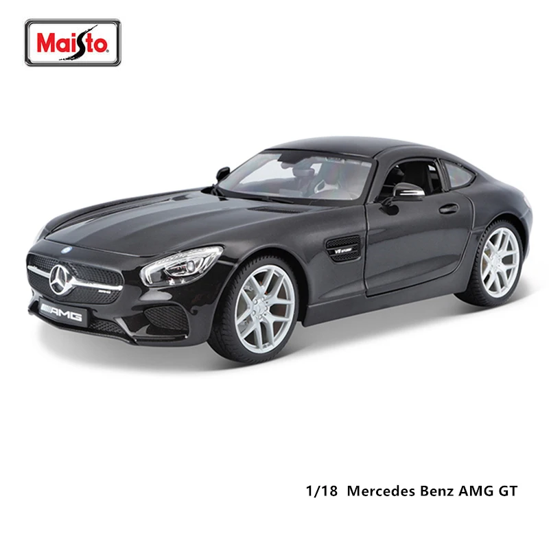 Maisto 1:18 Mercedes-Benz 300 SLR car Alloy Retro Car Model