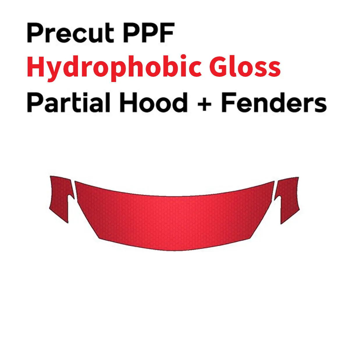 

Partial Hood Fenders Mirrors PreCut PPF Paint Protection Film Gloss DIY Clear Bra for Infiniti QX30 2017-2019