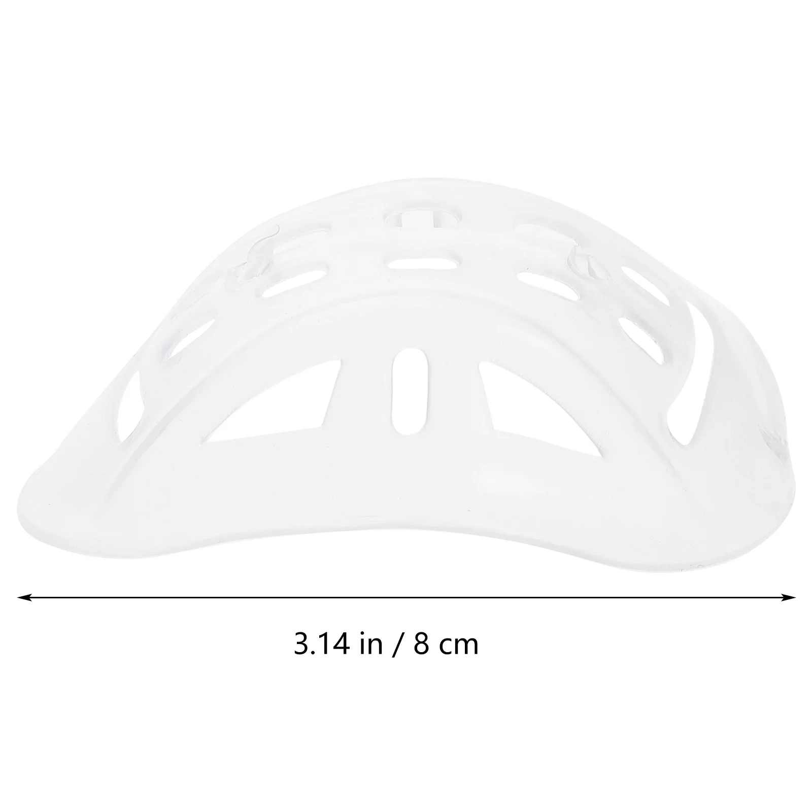 10 Uds. Diadema de seguridad, cojín protector para la barbilla, almohadilla para sombrero, accesorios transparentes