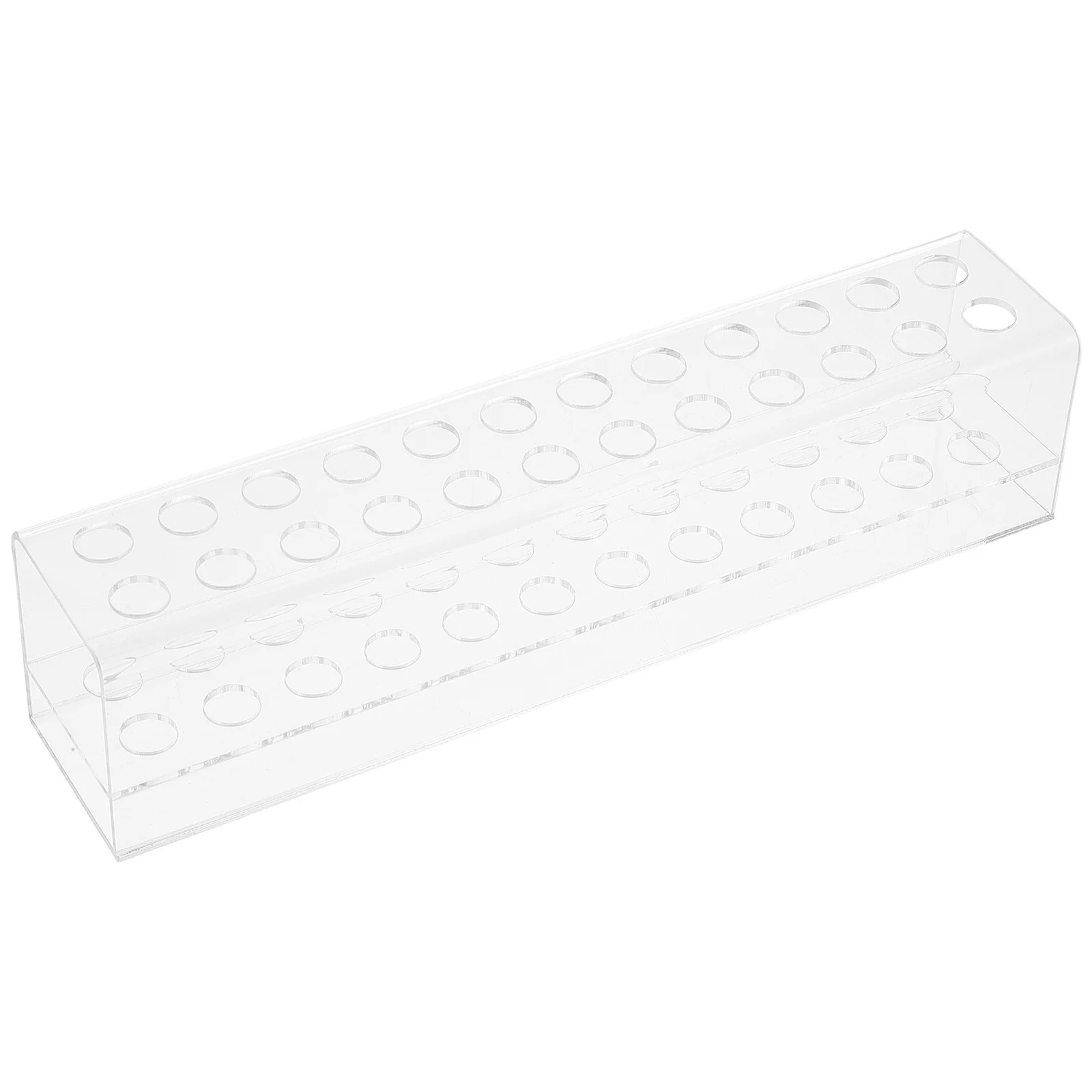 

Acrylic Stationery Holder Multi-Slot Transparent Pen Storage Stand Cosmetics Makeup Brushes Organizer Pen Rack