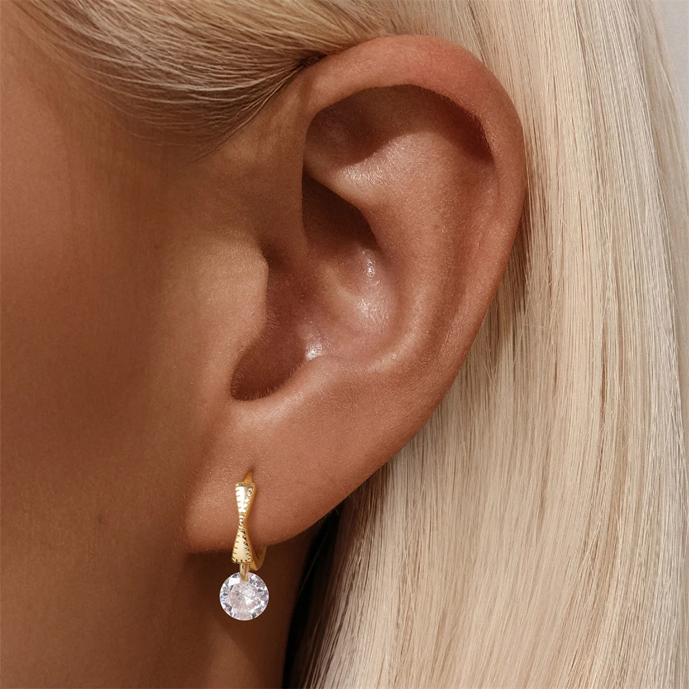 

Aide 925 Sterling Silver Bow Knot Pearl Earring for Women Versatile Korean Design 18K Gold Color Hoop Earring Jewel Dropshipping