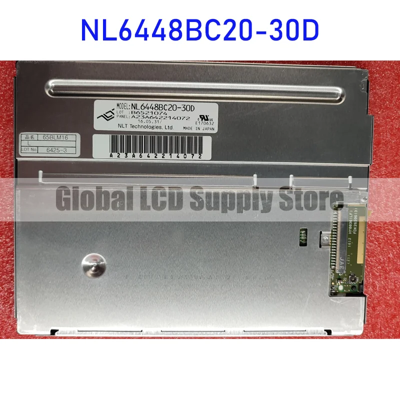 

NL6448BC20-30D 6.5 Inch 640*480 LCD Display Screen Panel Original For NEC 20 Pins Brand New 100% Tested