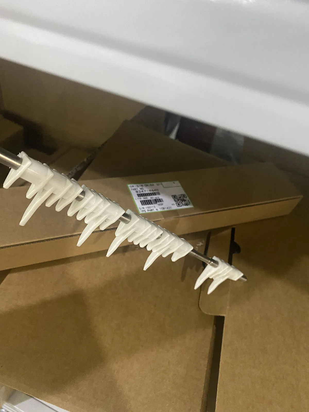 

2pcs B247-4645 A293-4613 A293-4614 Original Gate Pawl Reverse For Ricoh AF 1075 2075 8000 7500 7502 7503 7001 8001 Parts