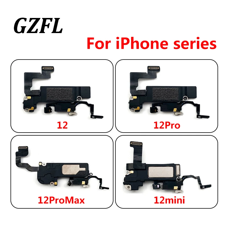 

New Proximity Light Sensor For iPhone 12 Pro ProMax Mini Ear Speaker Earpiece Earphone Flex Cable