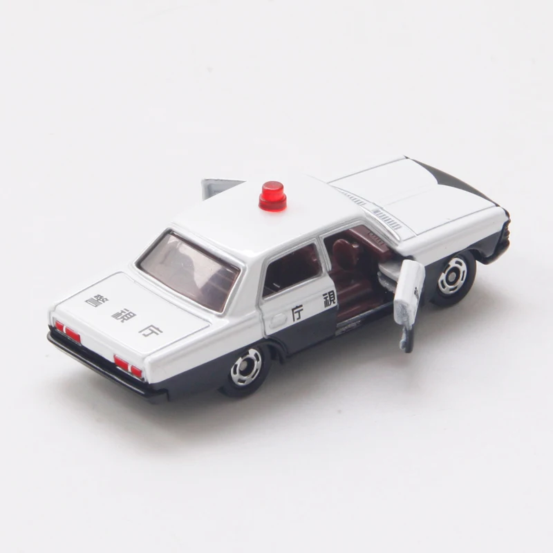 TAKARA TOMY Simulation Alloy car model 50th Anniversary No. 04 Toyota Crown Police car, toy for boys, holiday gift for children