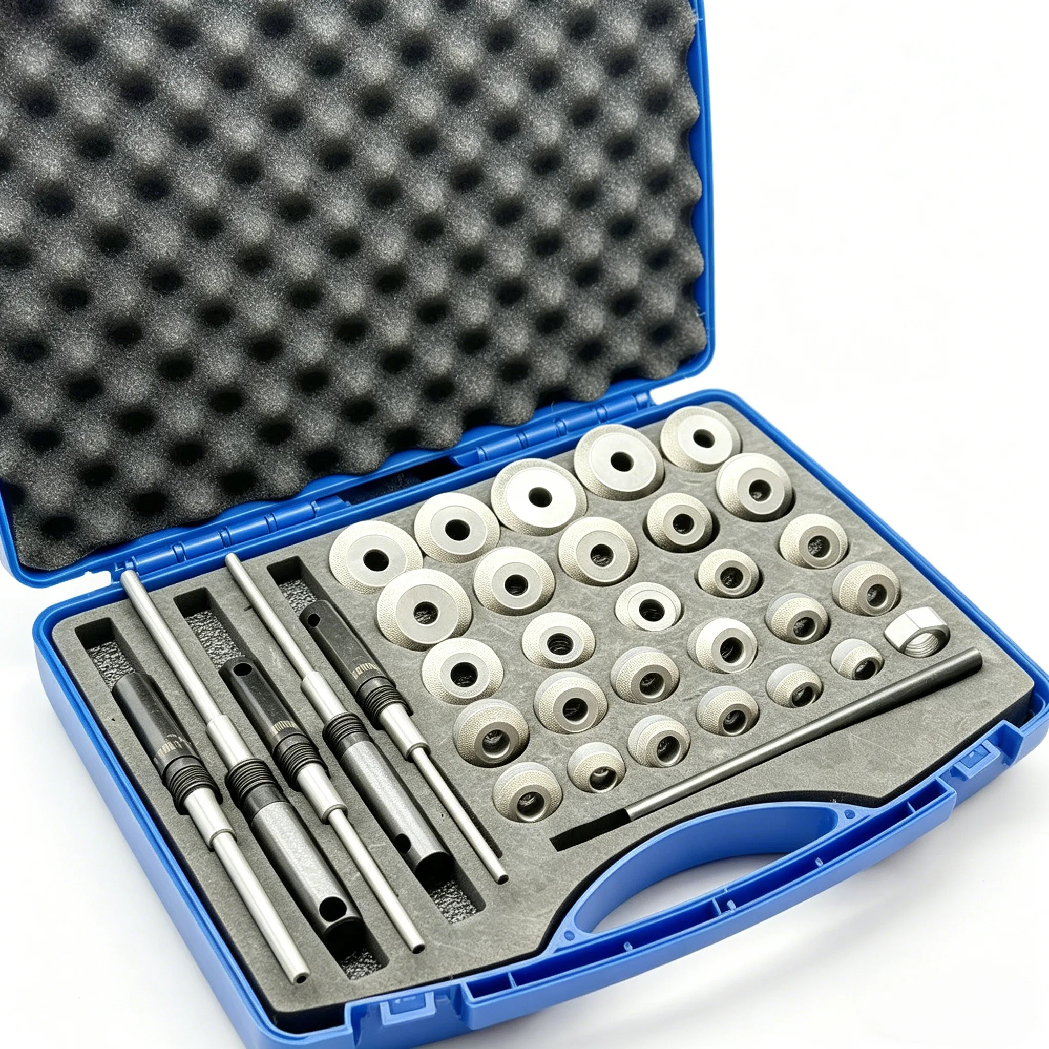 20-42mm car valve seat reamer set, high quality valve seat repair tool grinding wheel, hard alloy diamond valve seat tool