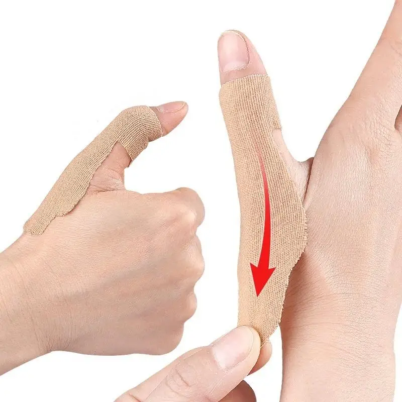 10 Sets Thumb Support Tape Elastic Tape For Thumb Pain Relief Precut For Arthritis Fixed Support