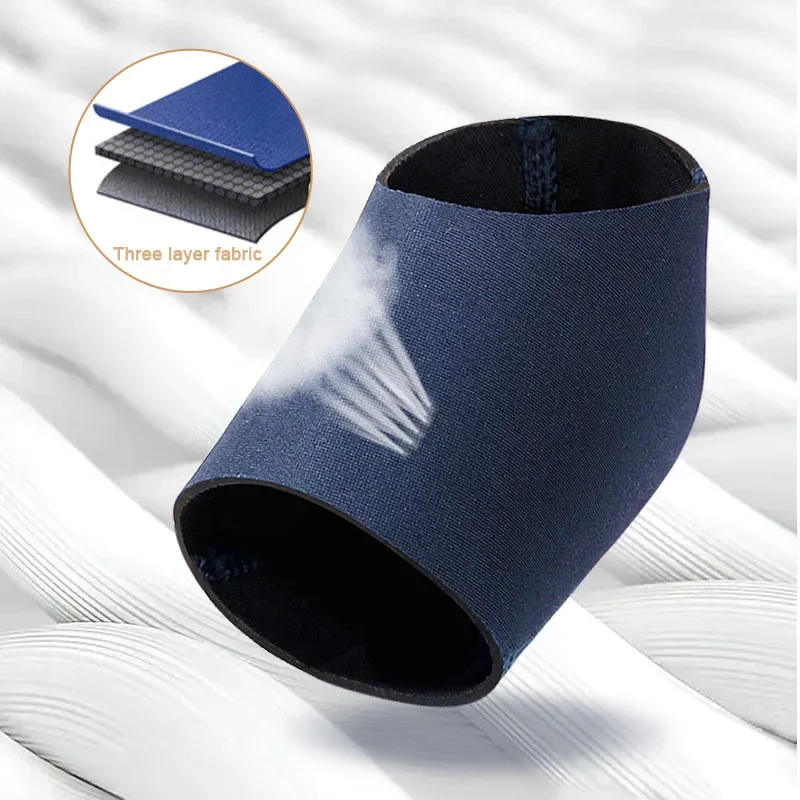 Heel Protector Cover Heel Cups Pads Sleeve Foot Care Skin Repair Cushion Heel Warm Moisturizing Dry Cracked Half-yard Socks Pad