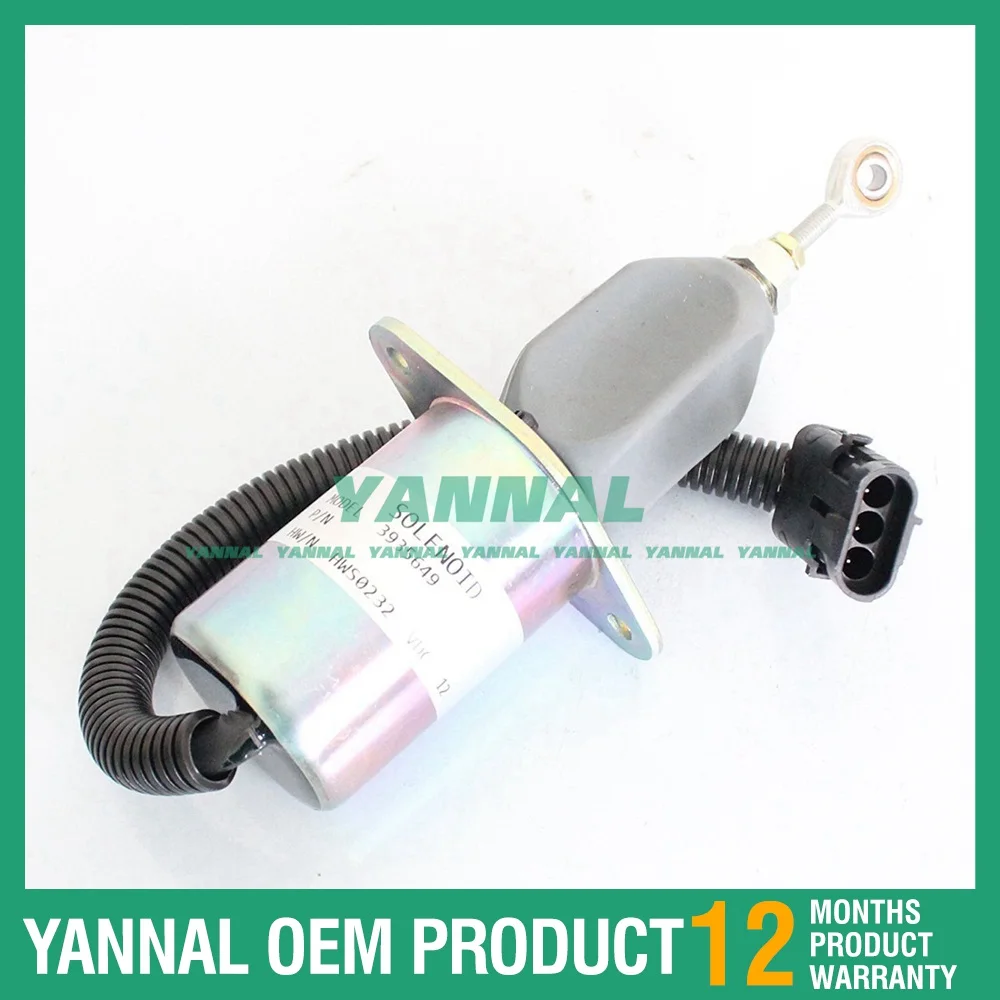 

Fuel Solenoid Valve For Cummins 6cta 8.3 450hp Diamond Series 12V